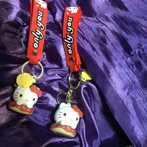HELLO KITTY KEY CHAINS